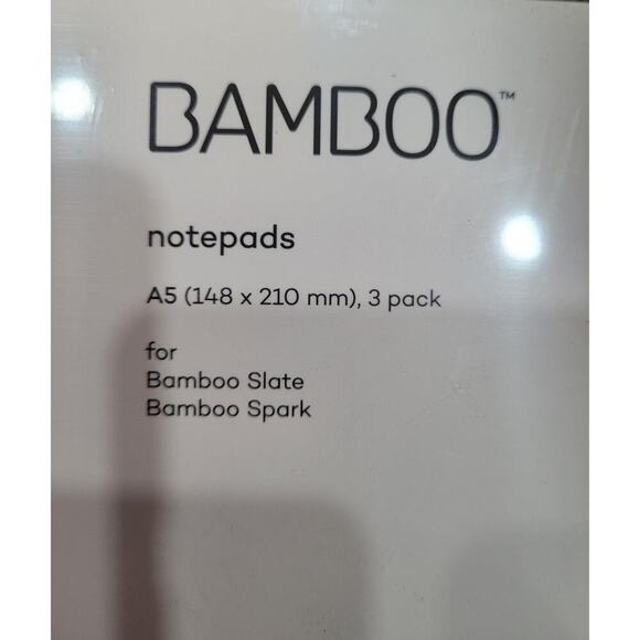 Wacom Bamboo Notepads‎ A5 3 Pack for Bamboo Slate Bamboo Spark - Picture 2 of 4
